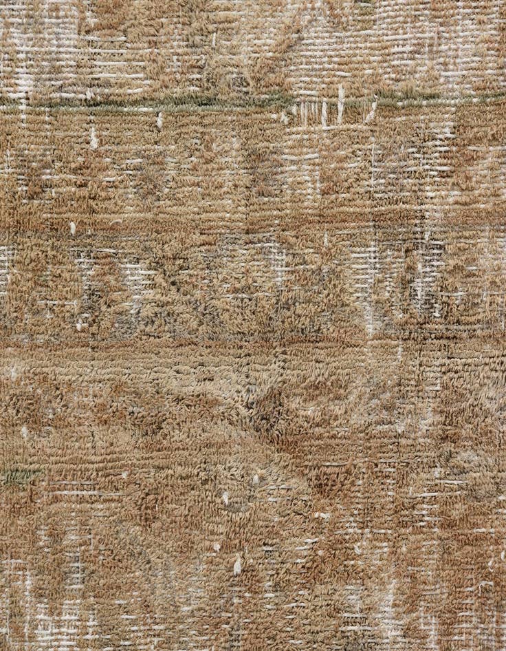 Detail image of 9' 5 x 12' 9  Hand Knotted Ultra Vintage Persian Wool Rug