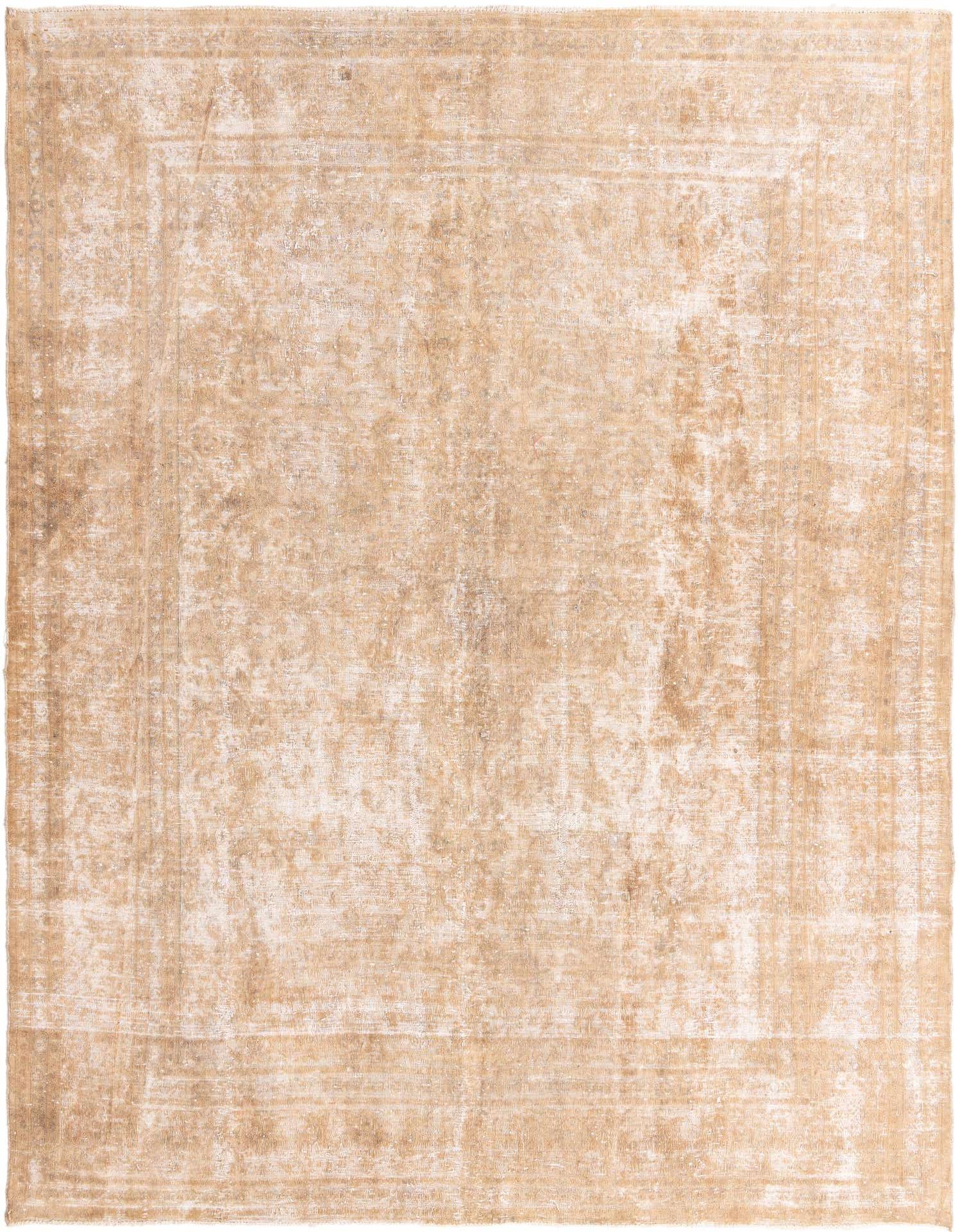 Primary image 9' 5 x 12' 9  Hand Knotted Ultra Vintage Persian Wool Rug