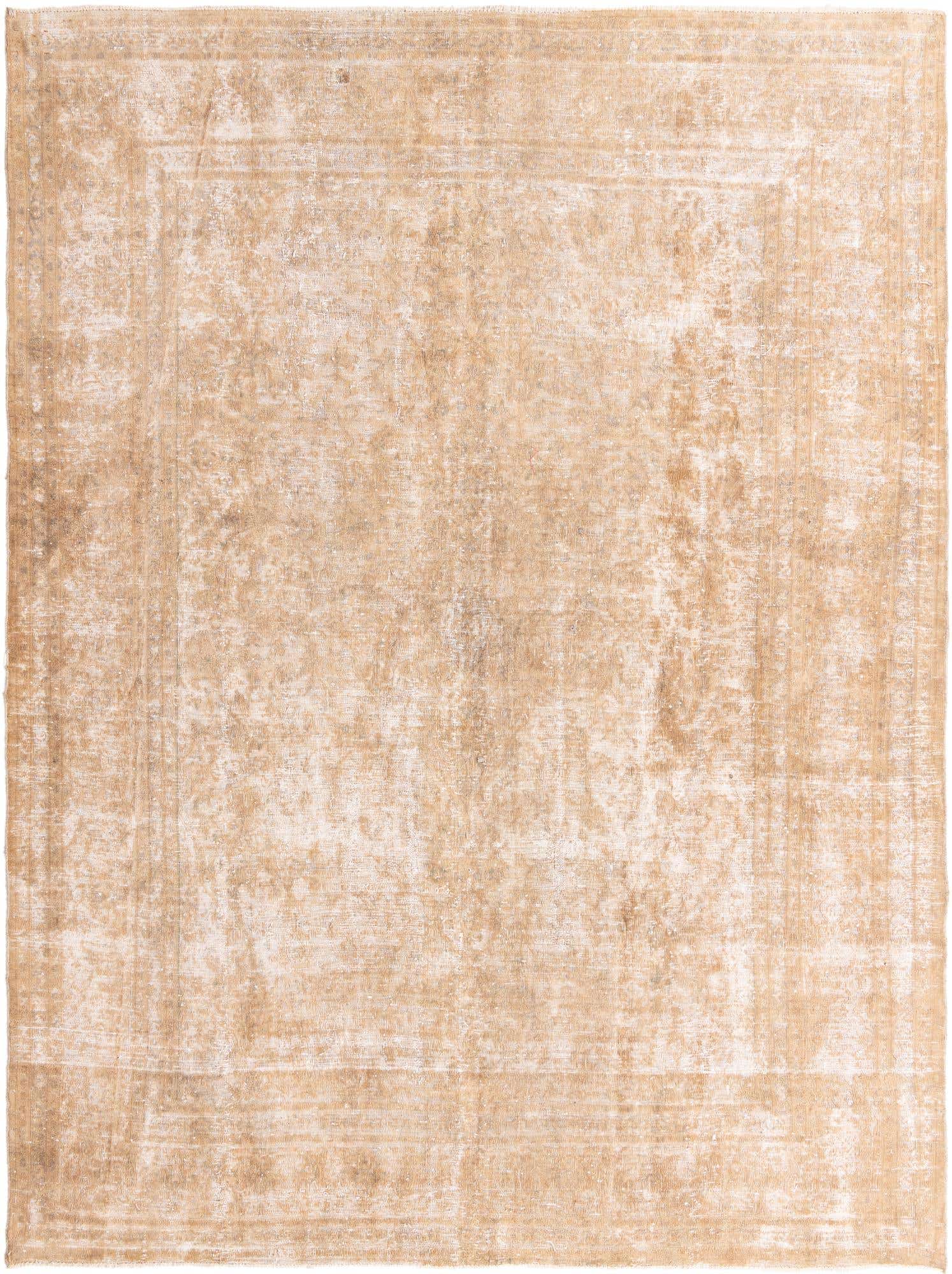 9' 5 x 12' 9 Hand Knotted Ultra Vintage Persian Wool Rug