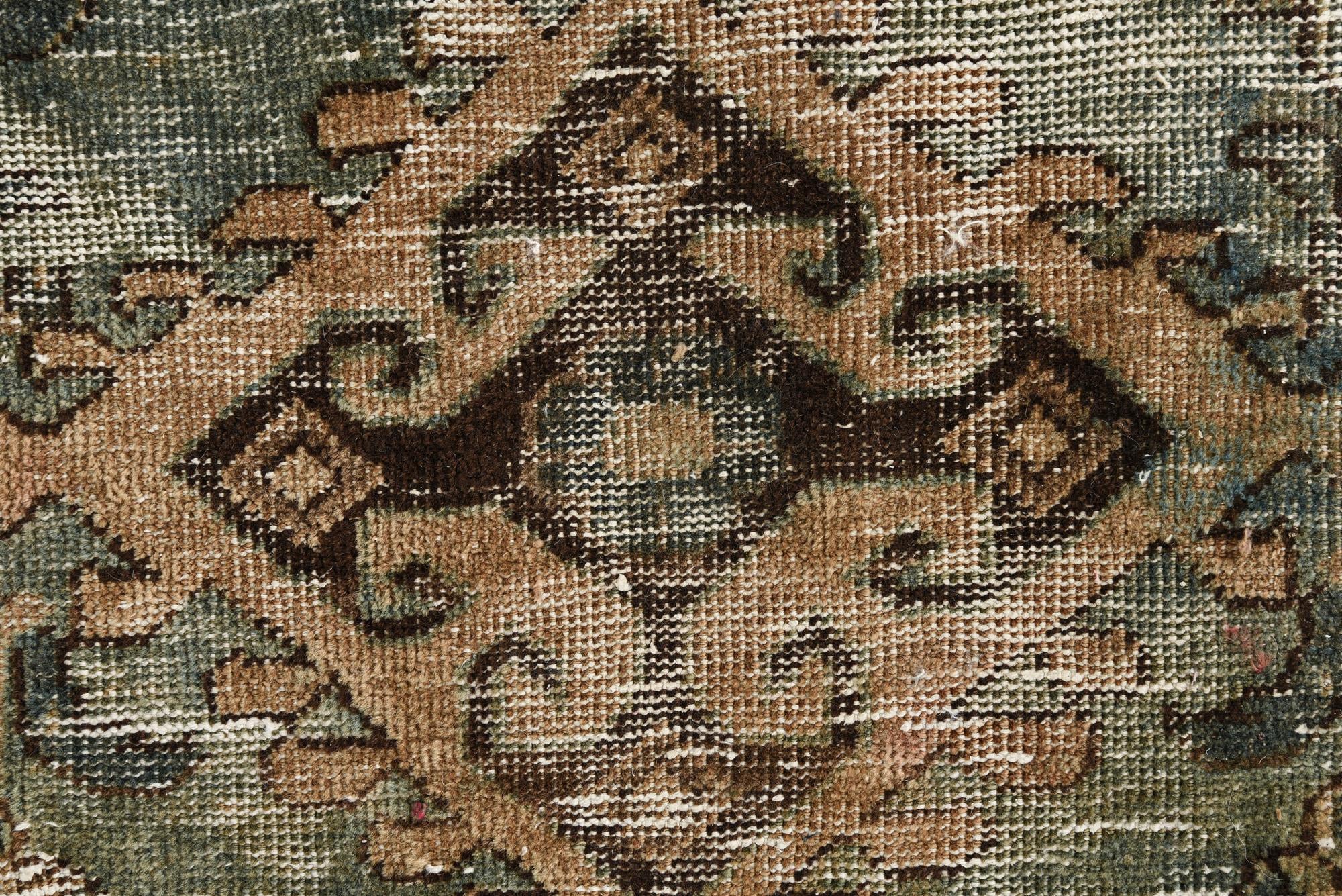 8' 6 x 12' 2 Hand Knotted Ultra Vintage Persian Wool Rug