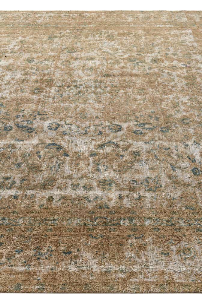 8' 8 x 11' 9 Hand Knotted Ultra Vintage Persian Wool Rug