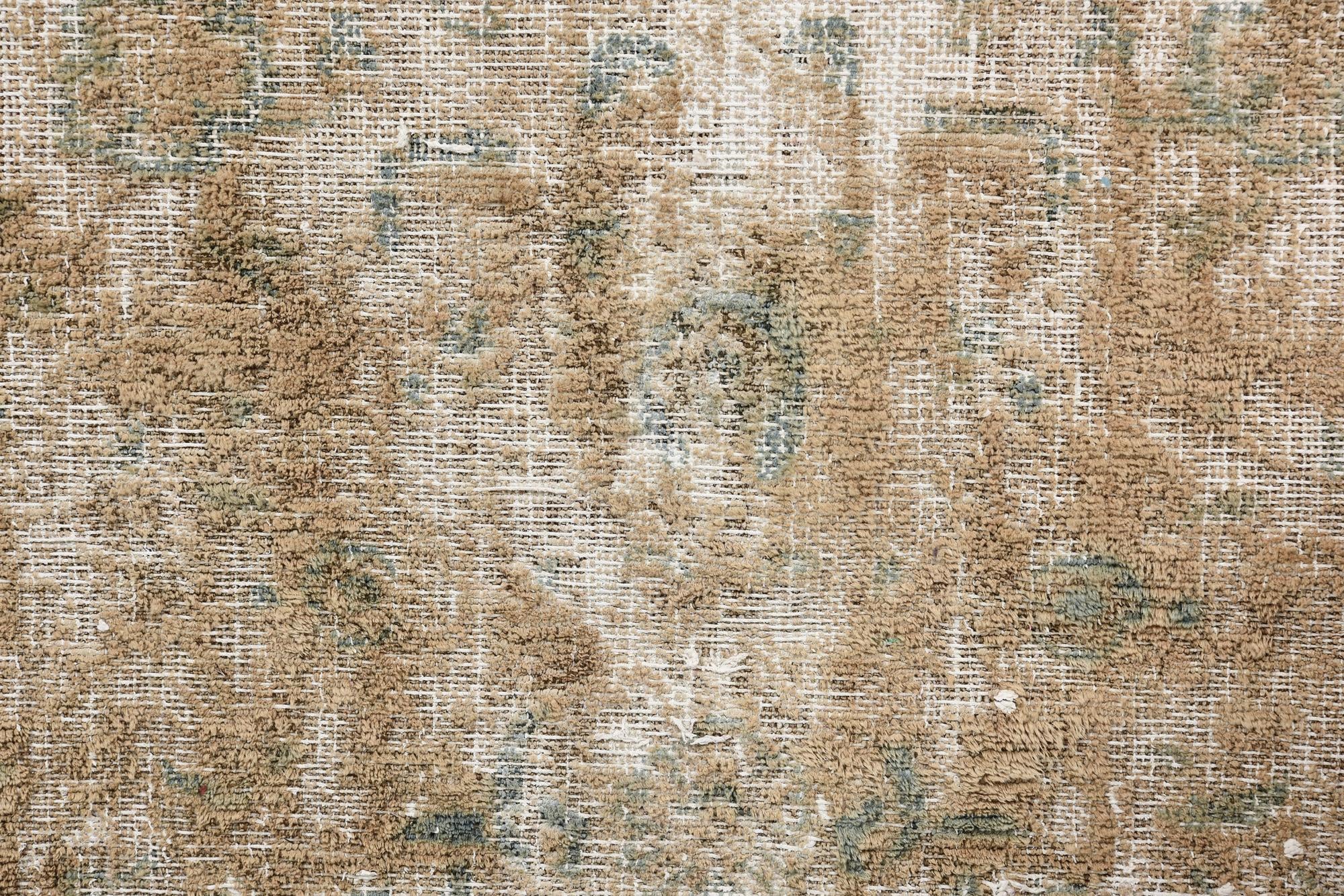 8' 8 x 11' 9 Hand Knotted Ultra Vintage Persian Wool Rug