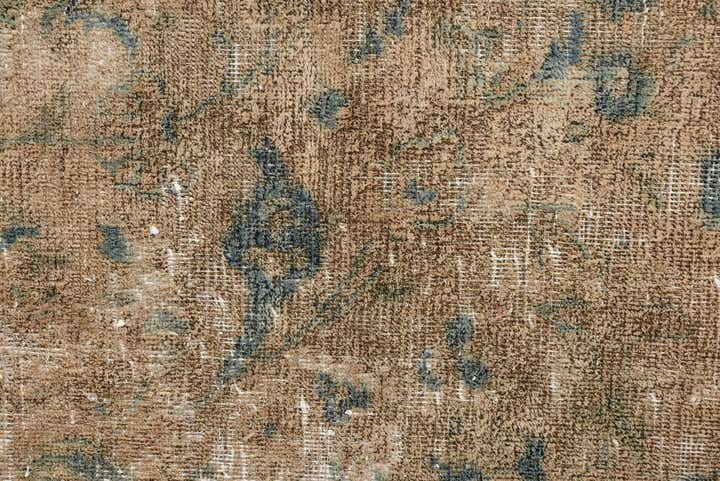 8' 8 x 11' 9 Hand Knotted Ultra Vintage Persian Wool Rug