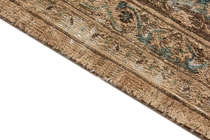 9' 8 x 12' 9 Hand Knotted Ultra Vintage Persian Wool Rug