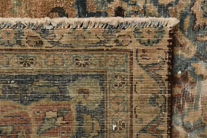 6' 3 x 7' 10 Hand Knotted Ultra Vintage Persian Wool Rug