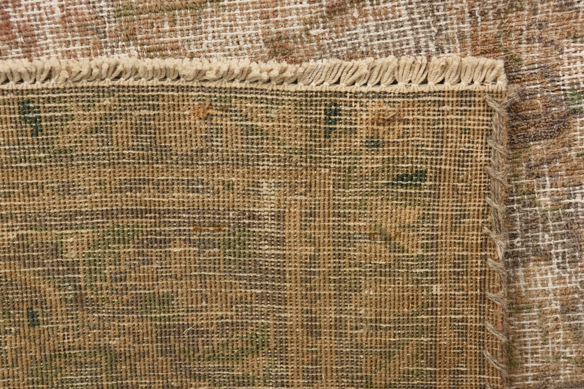 6' 5 x 9' 5 Hand Knotted Ultra Vintage Persian Wool Rug