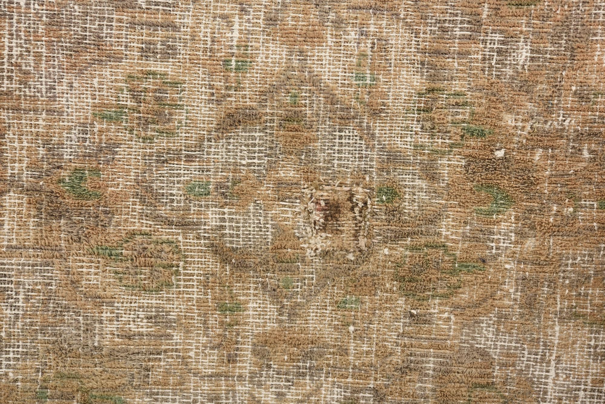 6' 5 x 9' 5 Hand Knotted Ultra Vintage Persian Wool Rug