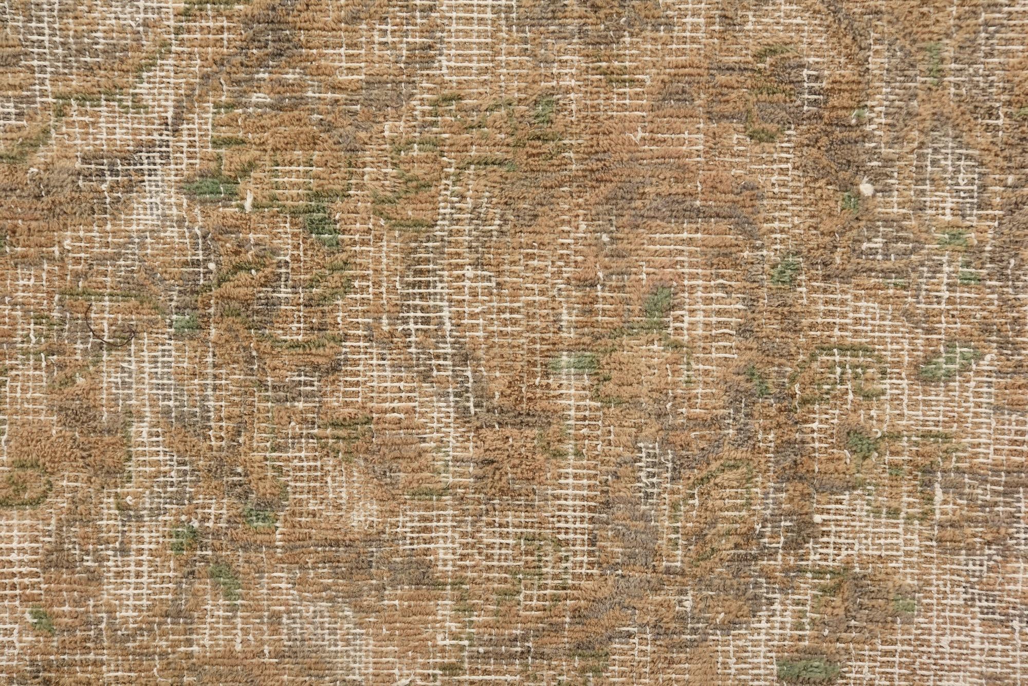 6' 5 x 9' 5 Hand Knotted Ultra Vintage Persian Wool Rug