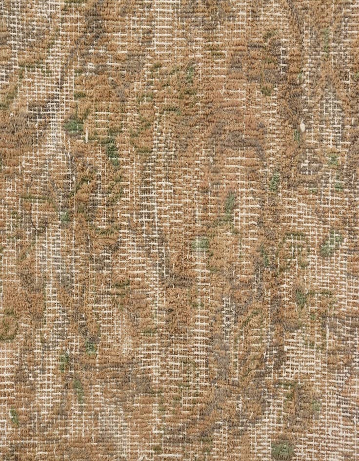 Detail image of 6' 5 x 9' 5  Hand Knotted Ultra Vintage Persian Wool Rug