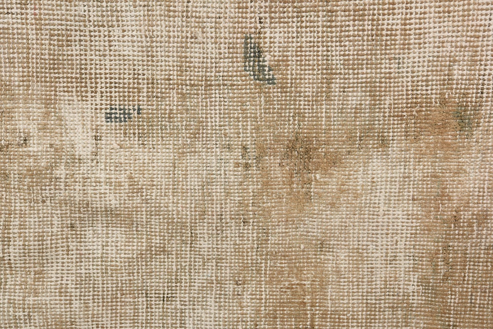 3' 7 x 6' 2 Hand Knotted Ultra Vintage Persian Wool Rug