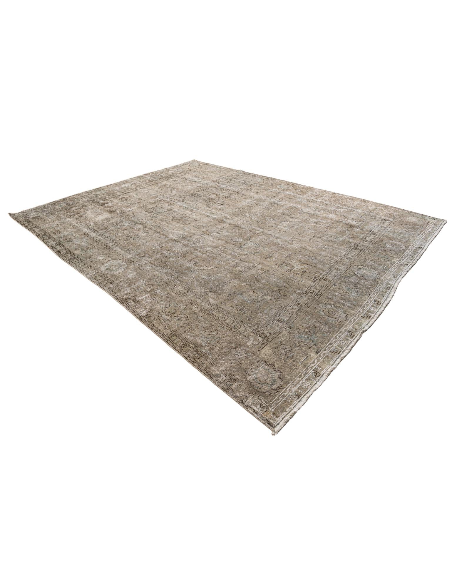 295cm x 380cm Hand Knotted Ultra Vintage Persian Wool Rug