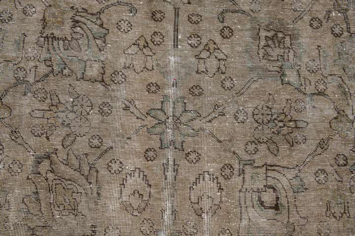 295cm x 380cm Hand Knotted Ultra Vintage Persian Wool Rug