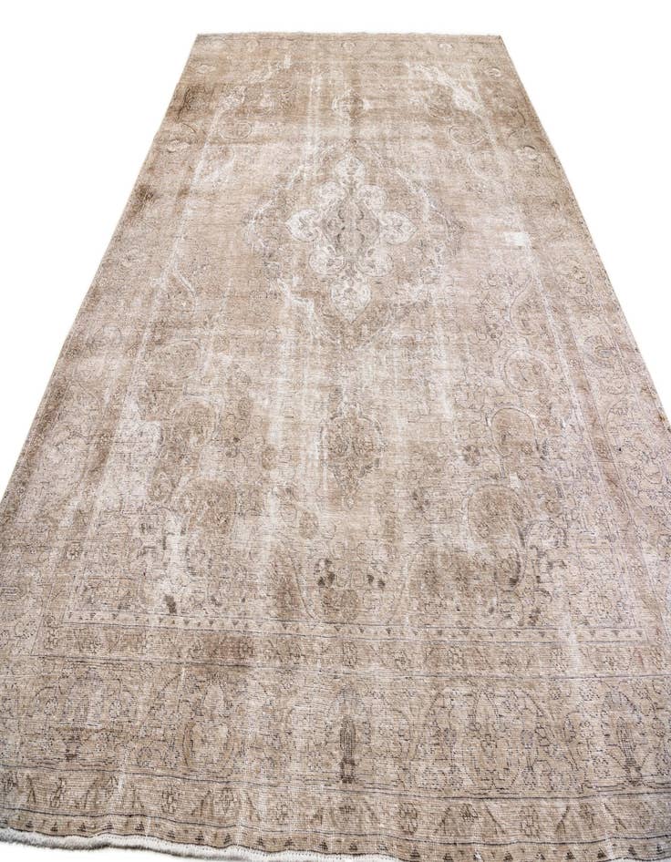 Detail image of 9' 6 x 12' 8  Hand Knotted Ultra Vintage Persian Wool Rug