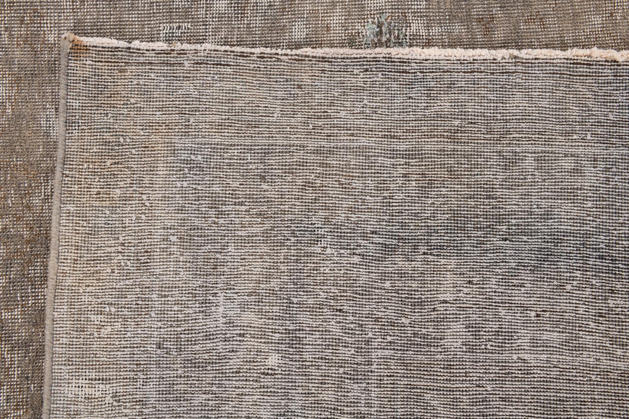 8' 2 x 11' 8 Hand Knotted Ultra Vintage Persian Wool Rug