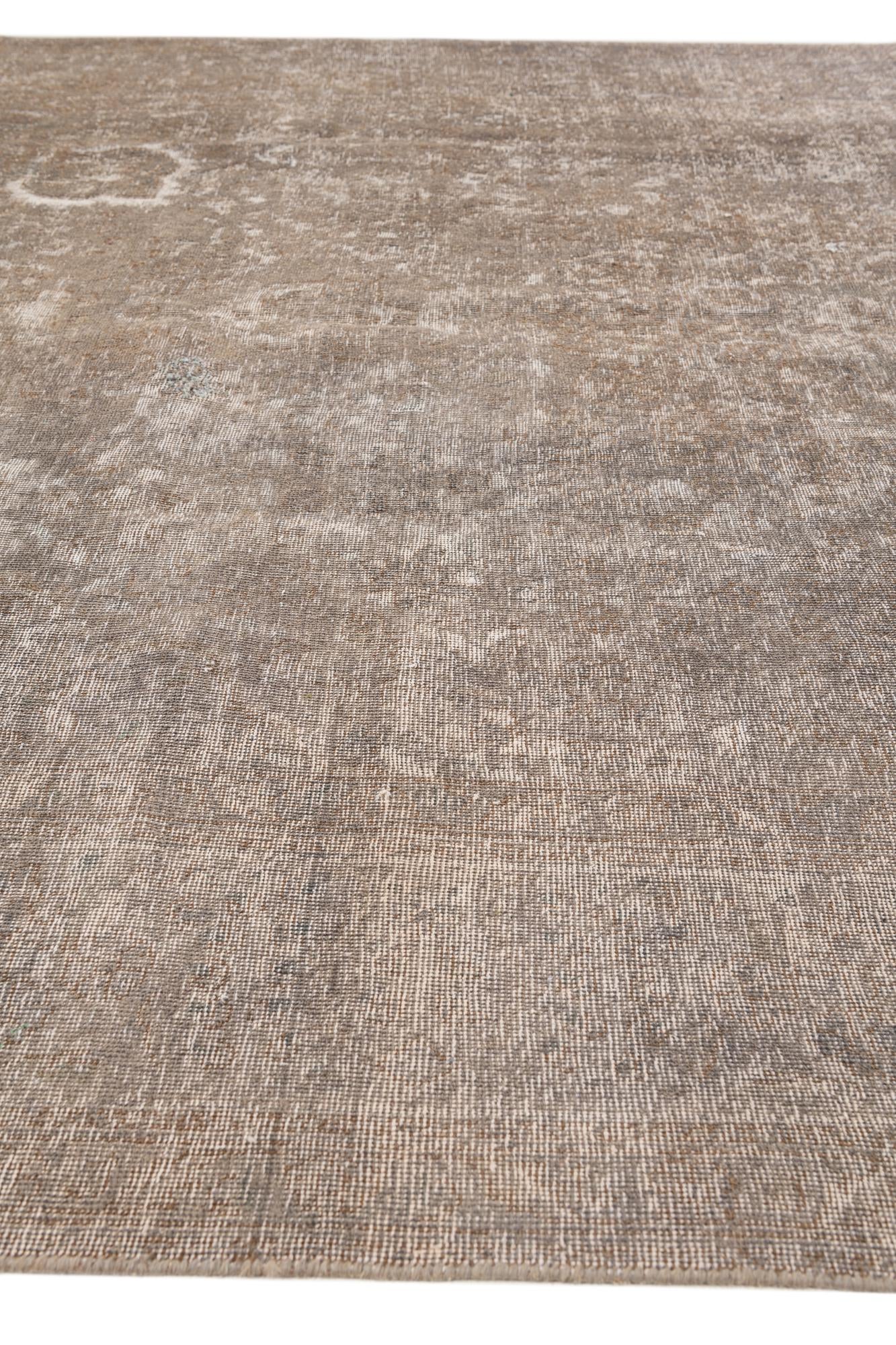 8' 2 x 11' 8 Hand Knotted Ultra Vintage Persian Wool Rug