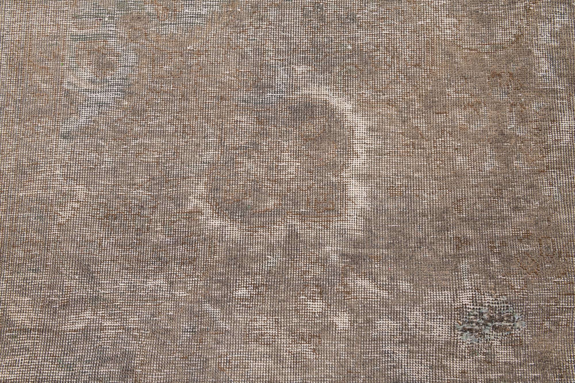 8' 2 x 11' 8 Hand Knotted Ultra Vintage Persian Wool Rug
