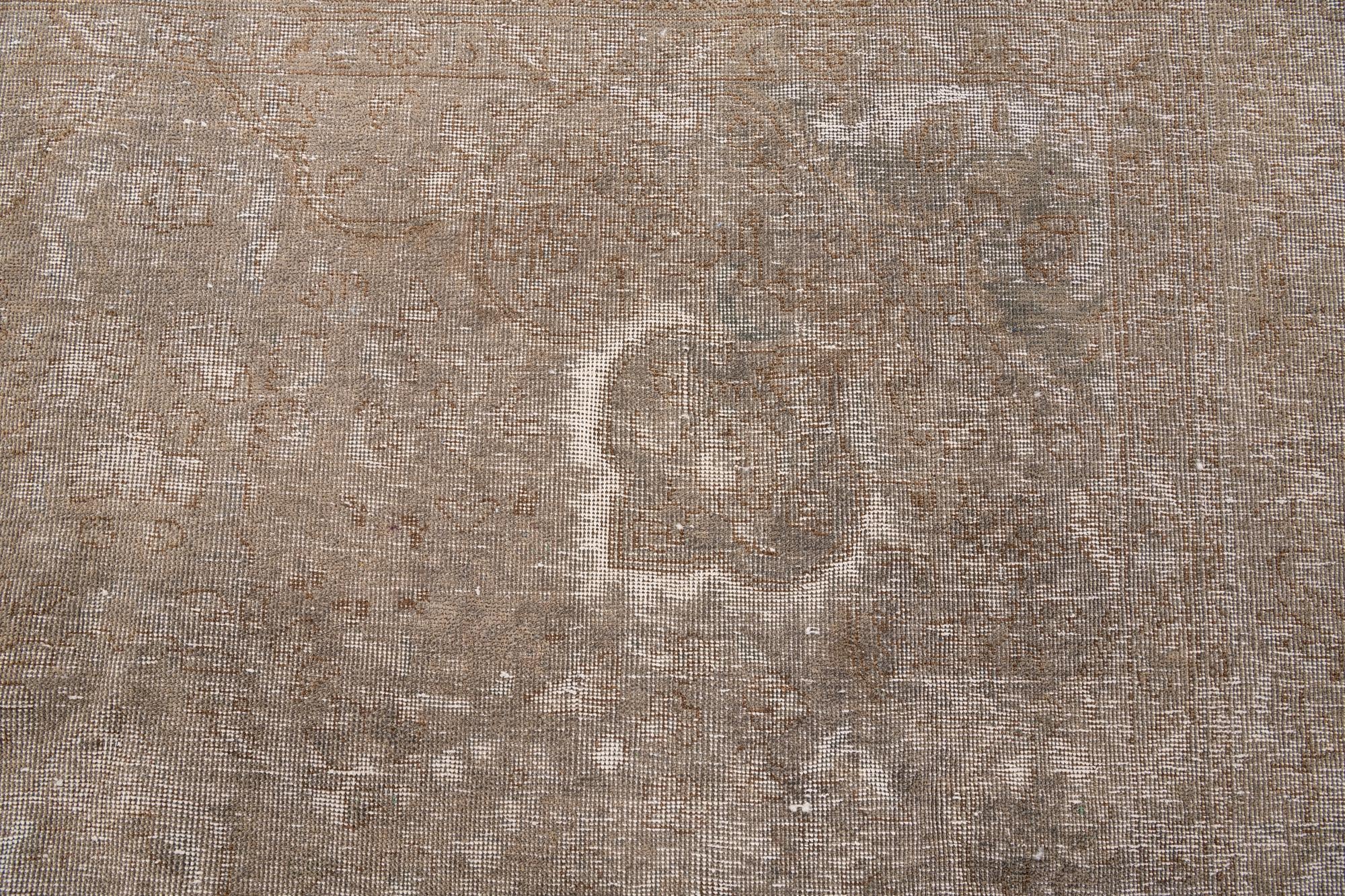 8' 2 x 11' 8 Hand Knotted Ultra Vintage Persian Wool Rug