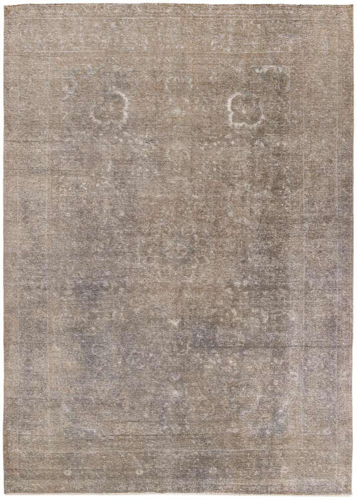 8' 2 x 11' 8 Hand Knotted Ultra Vintage Persian Wool Rug