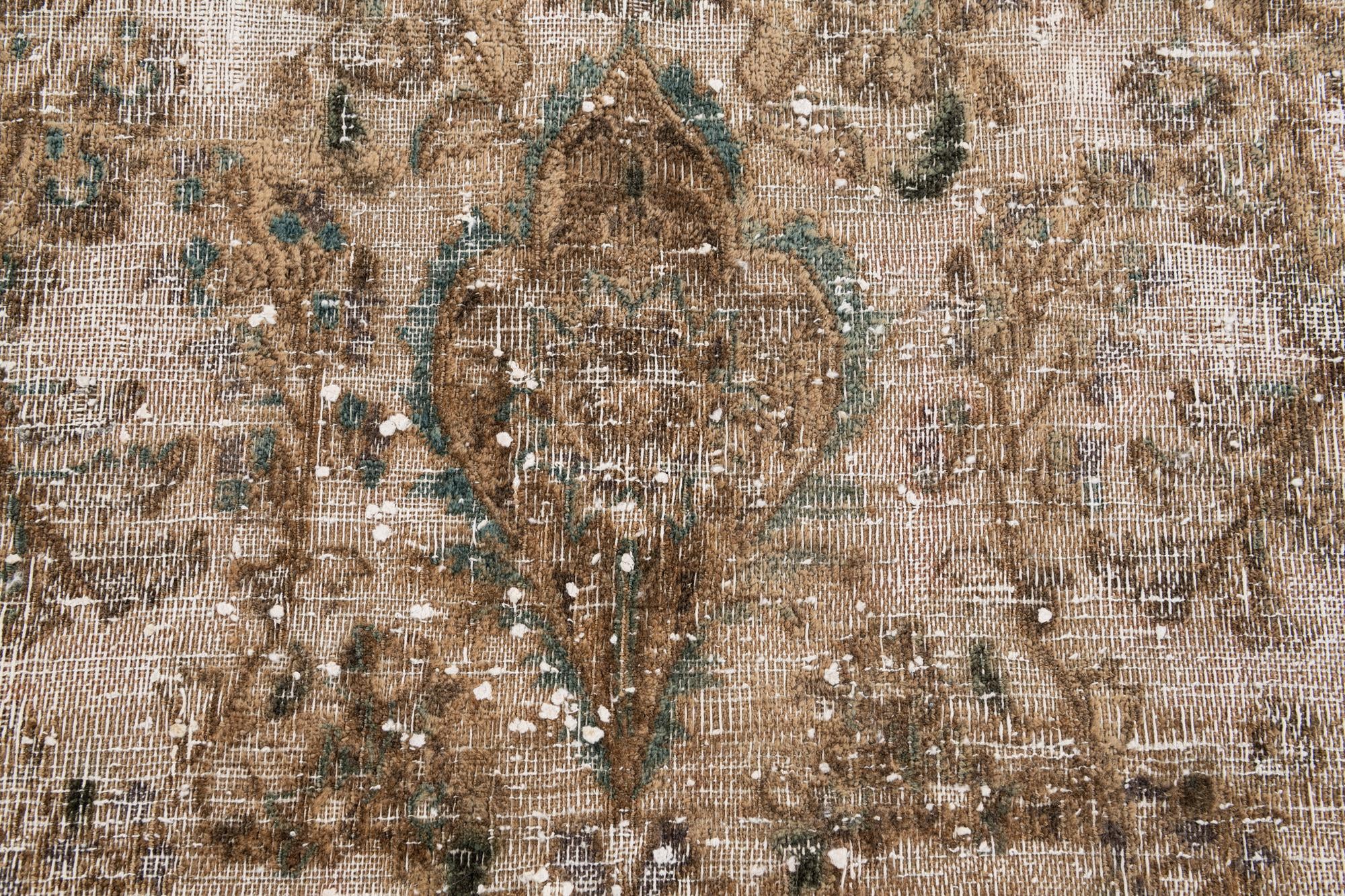 8' 6 x 12' 2 Hand Knotted Ultra Vintage Persian Wool Rug