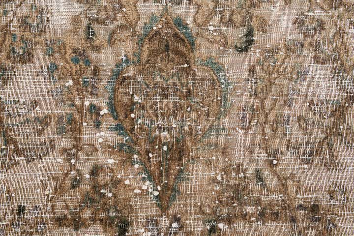 8' 6 x 12' 2 Hand Knotted Ultra Vintage Persian Wool Rug