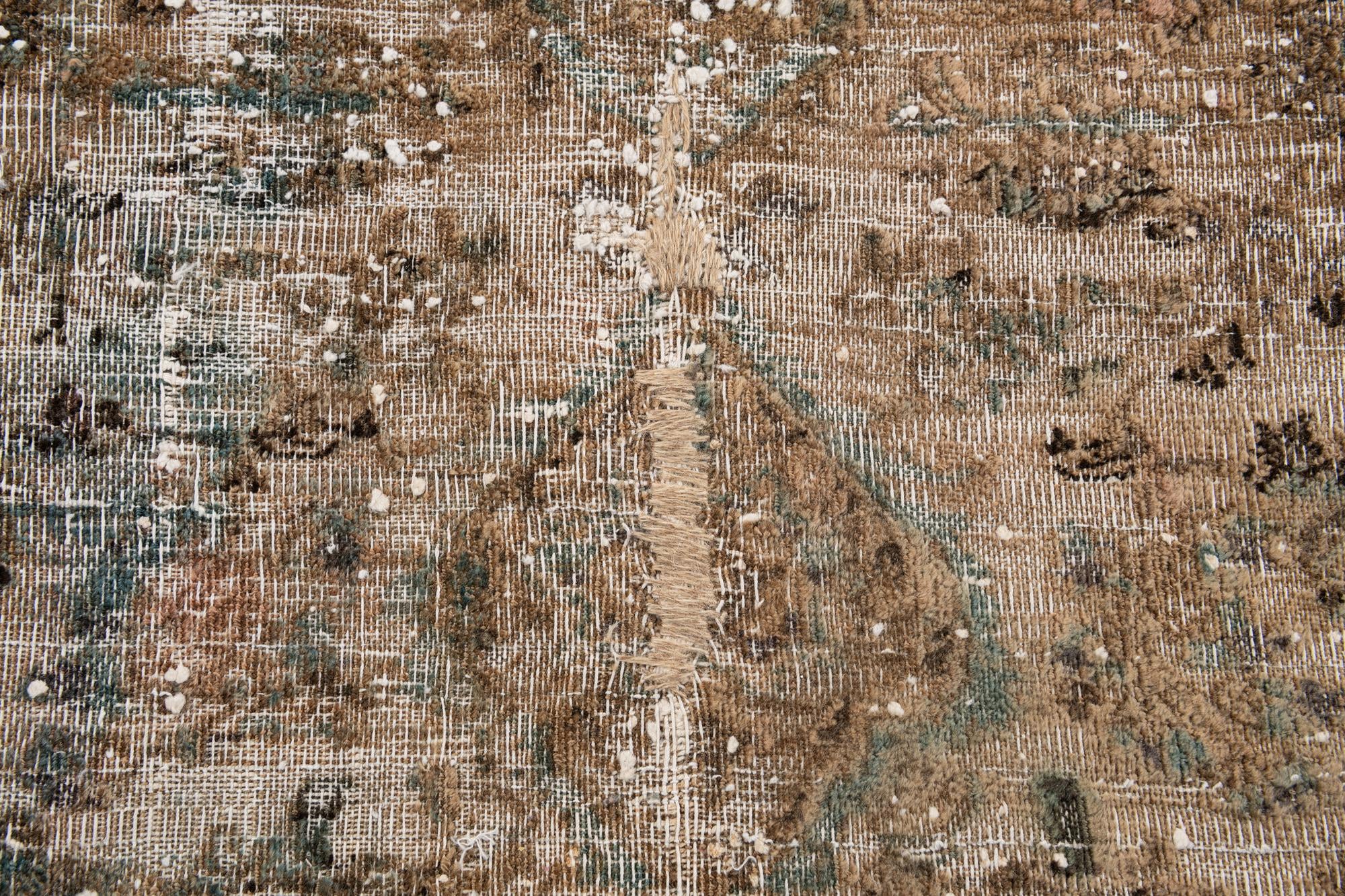 8' 6 x 12' 2 Hand Knotted Ultra Vintage Persian Wool Rug