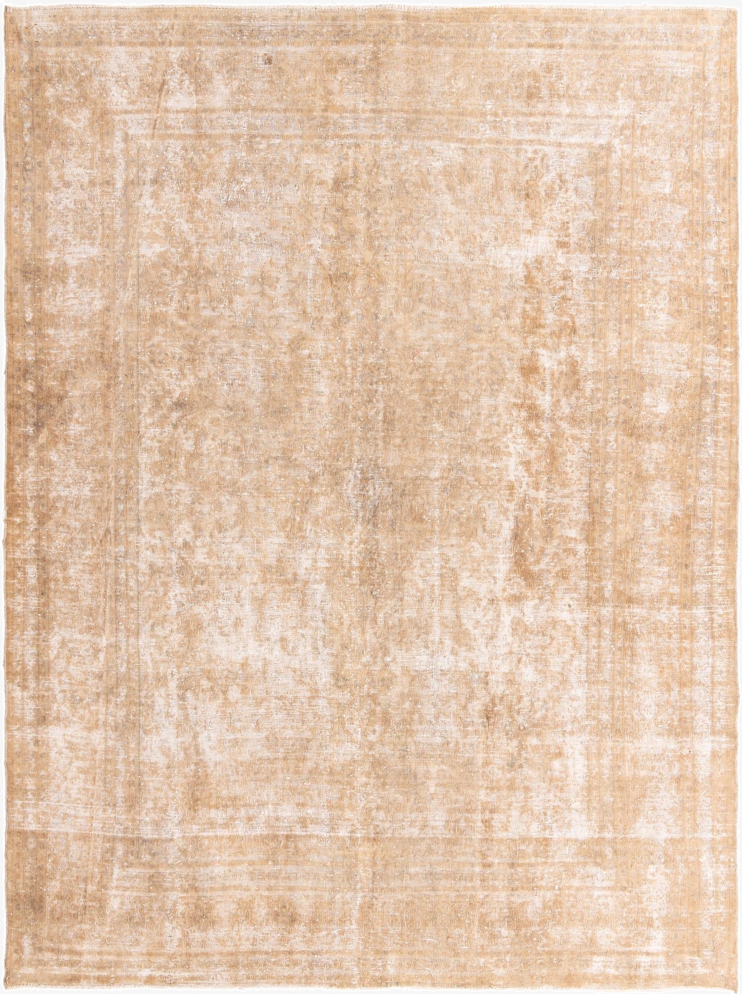 Primary image 9' 5 x 12' 9  Hand Knotted Ultra Vintage Persian Wool Rug