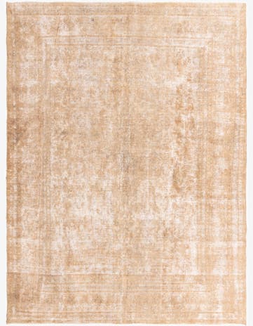 9' 5 x 12' 9 Hand Knotted Ultra Vintage Persian Wool Rug