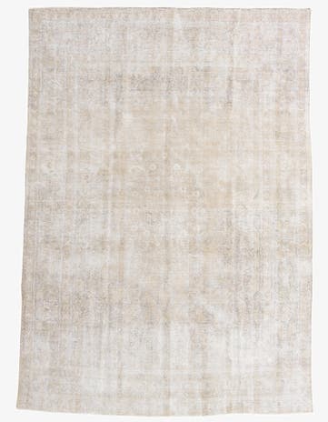 8' 1 x 11' 5 Hand Knotted Ultra Vintage Persian Wool Rug