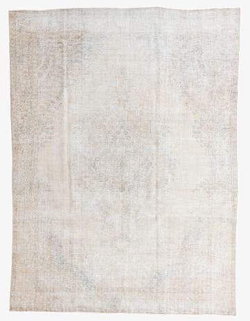 9' 2 x 12' 4 Hand Knotted Ultra Vintage Persian Wool Rug