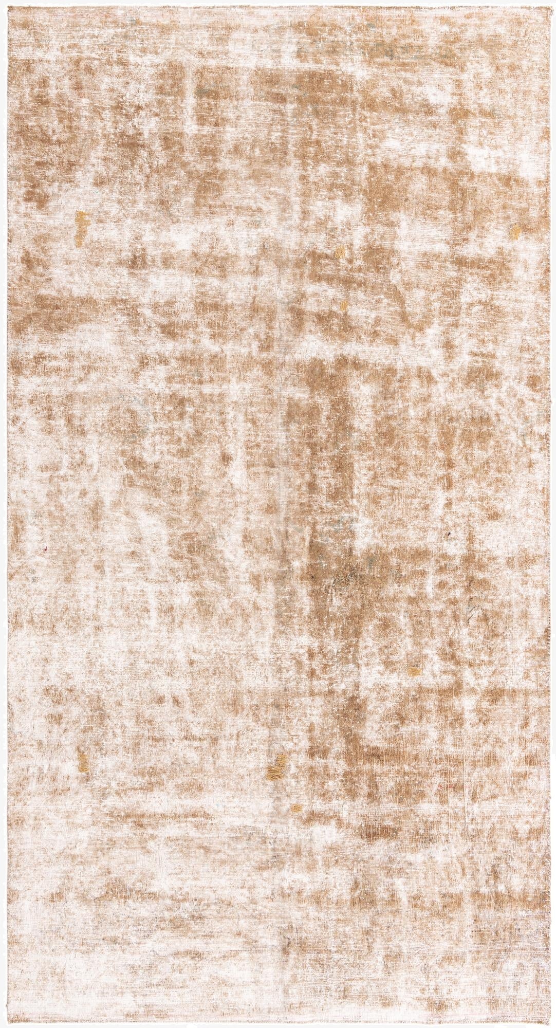 5' 5 x 10' 2  Hand Knotted Ultra Vintage Persian Wool Rug