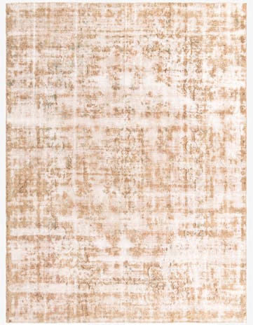 9' 2 x 13' Hand Knotted Ultra Vintage Persian Wool Rug