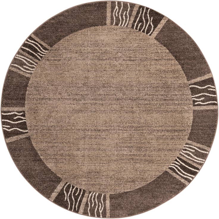 Detail image of 7' 10 x 7' 10 Angelica Round Rug
