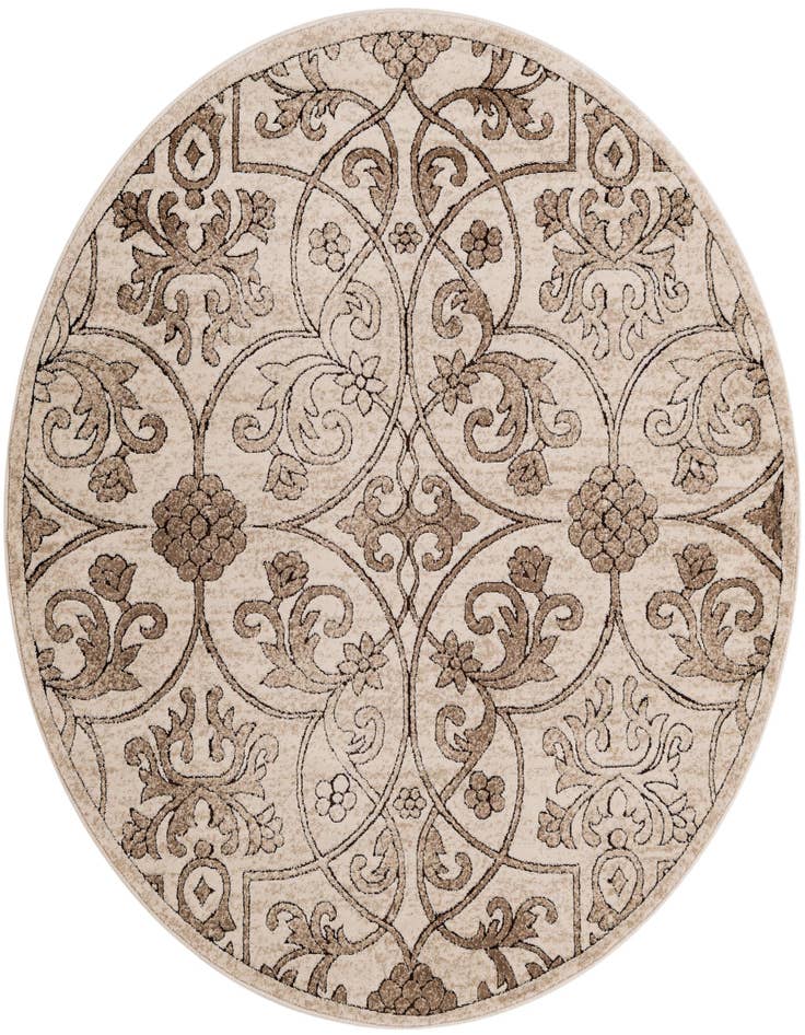Detail image of 5' x 5' Himalaya Round Rug