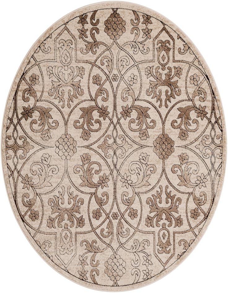 Detail image of 6' x 6' Himalaya Round Rug