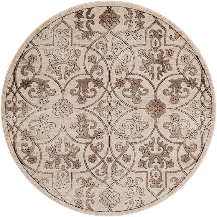 Detail image of 6' x 6' Himalaya Round Rug