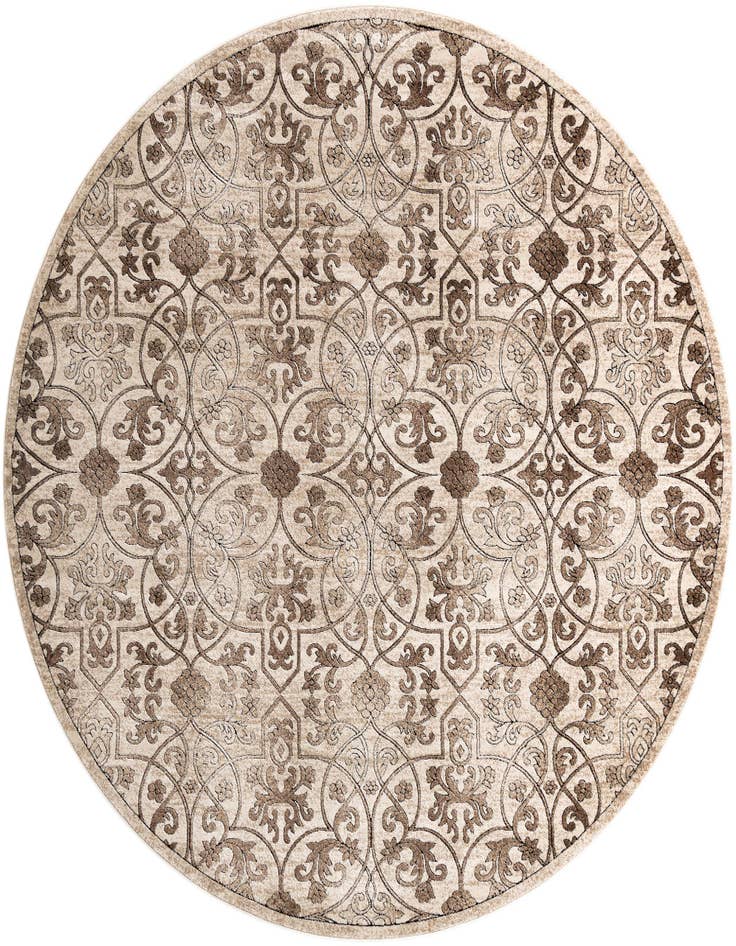 Detail image of 10' 8 x 10' 8 Himalaya Round Rug