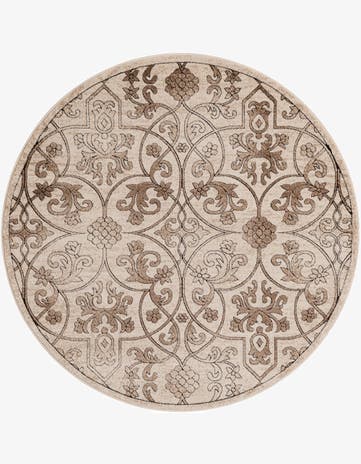 6' x 6' Himalaya Round Rug