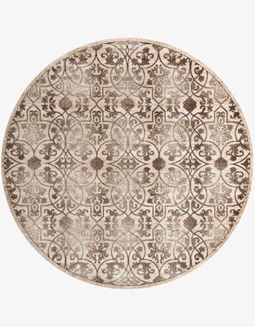 10' 8 x 10' 8 Himalaya Round Rug