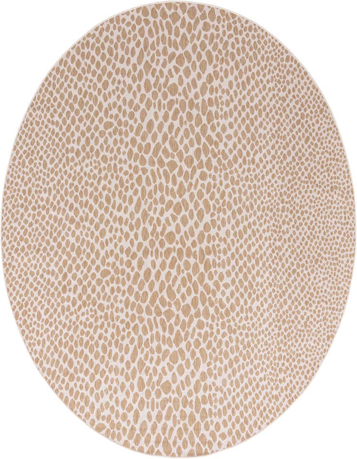 Detail image of 10' 8 x 10' 8 Easy-Clean Jill Zarin Cape Town Indoor / Outdoor Round Rug