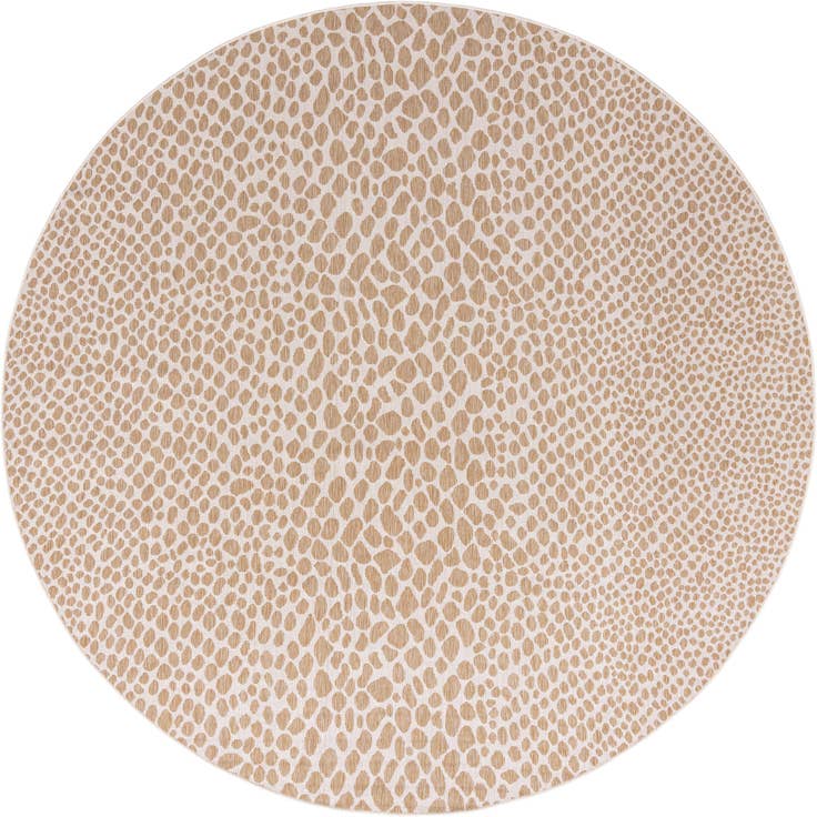 Detail image of 10' 8 x 10' 8 Easy-Clean Jill Zarin Cape Town Indoor / Outdoor Round Rug