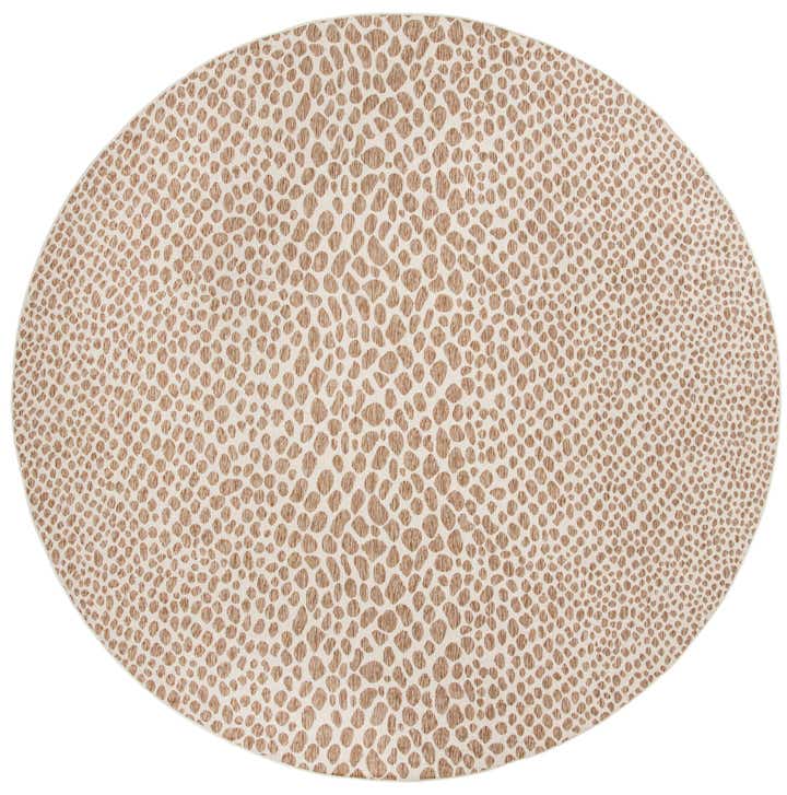 13' x 13' Easy-Clean Jill Zarin Cape Town Indoor / Outdoor Round Rug