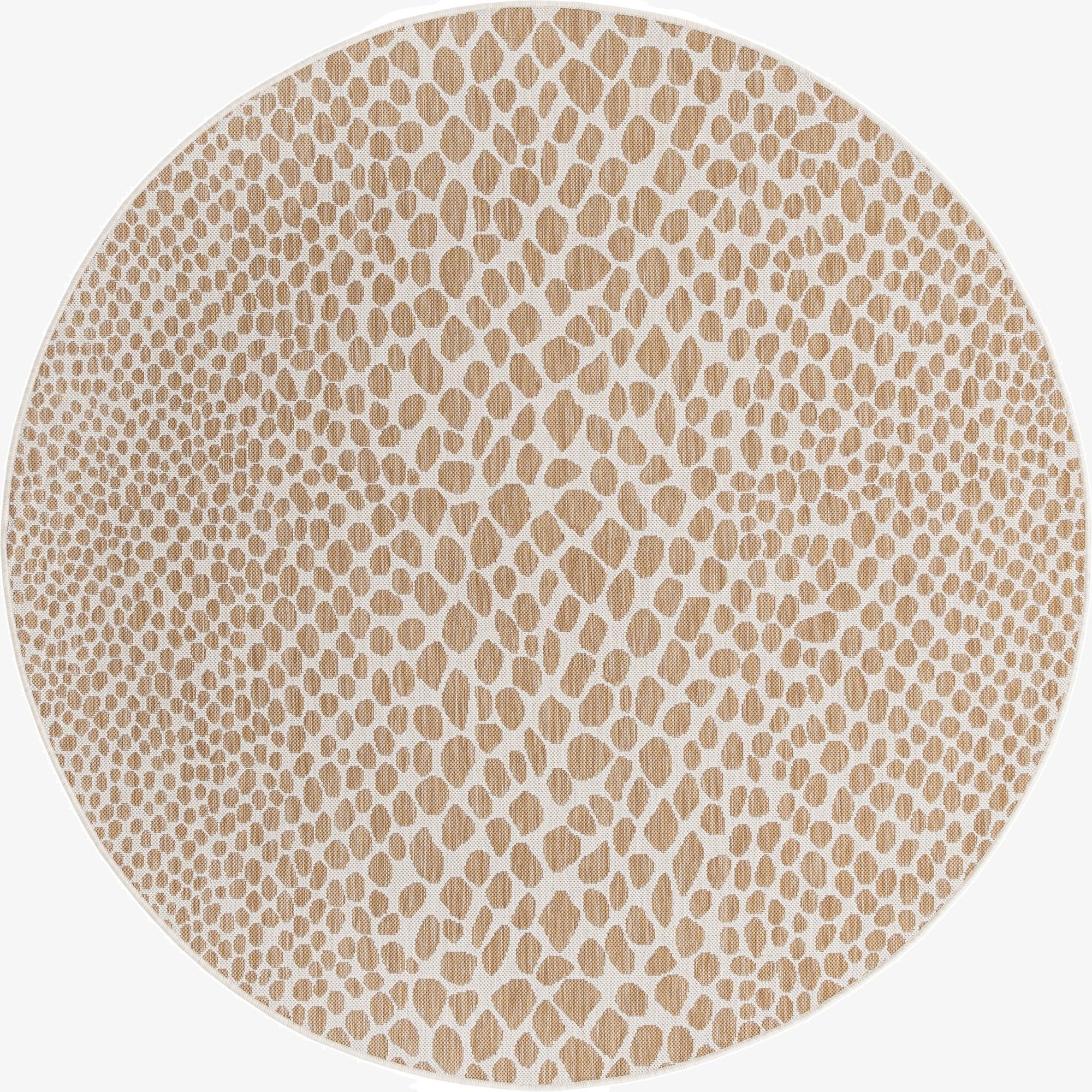 200cm x 200cm  Washable Jill Zarin Cape Town Indoor / Outdoor Round Rug