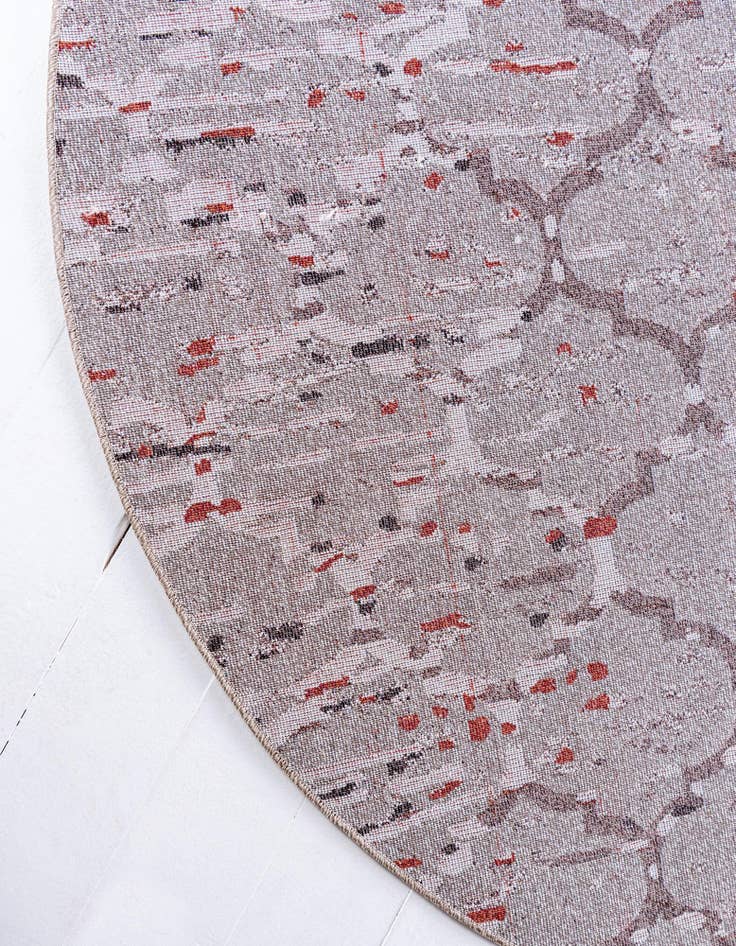 Detail image of 6' x 6' Lattice Round Rug