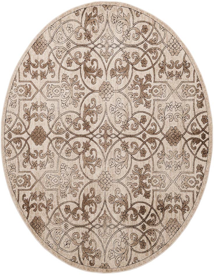 Detail image of 7' 10 x 7' 10 Nepal Round Rug