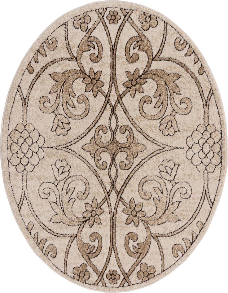 Detail image of 3' 3 x 3' 3 Nepal Round Rug