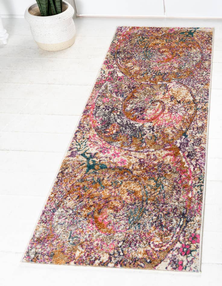 Detail image of 2' 7 x 10' Aria Runner Rug