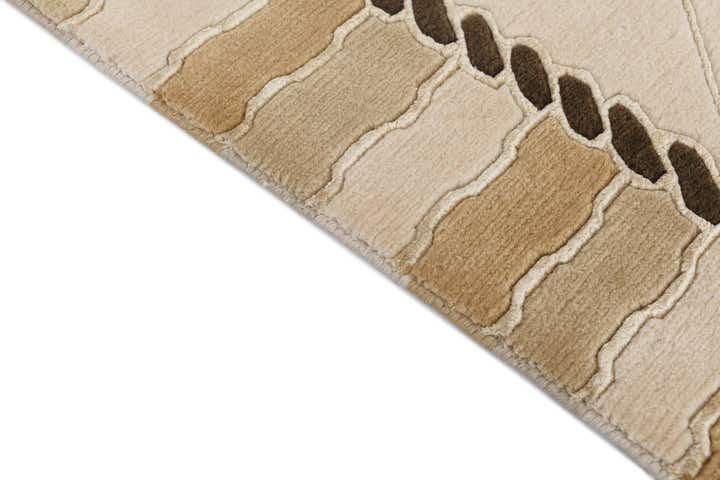 3' 3 x 12' 11 Hand Knotted Darya Wool Runner Rug