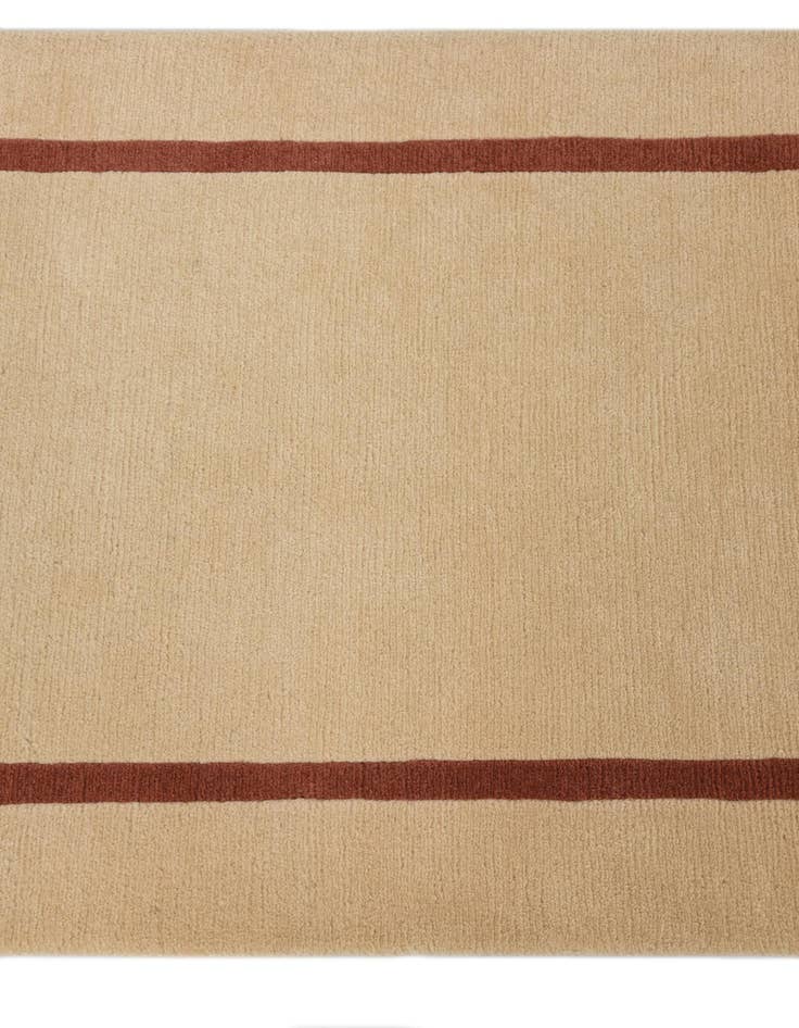 Detail image of 2' 8 x 6' 10  Hand Knotted Darya Wool Runner Rug