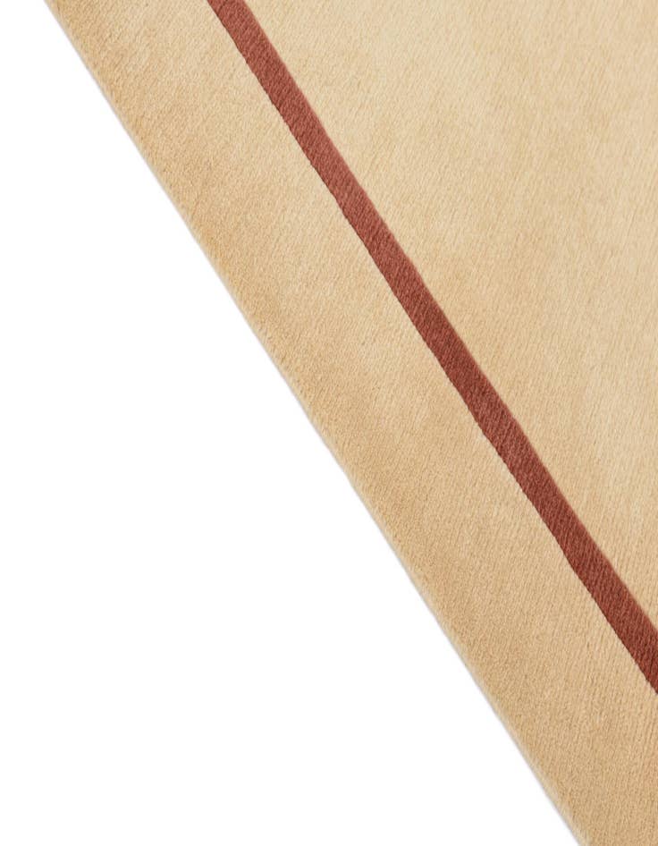 Detail image of 2' 8 x 6' 10  Hand Knotted Darya Wool Runner Rug