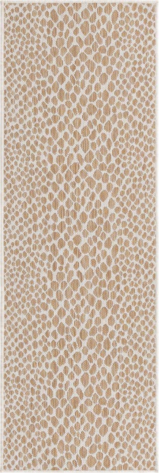 Detailansicht von 60cm x 185cm Leicht zu reinigen Jill Zarin Cape Town Innen- / Aussenbereich Läufer Teppich